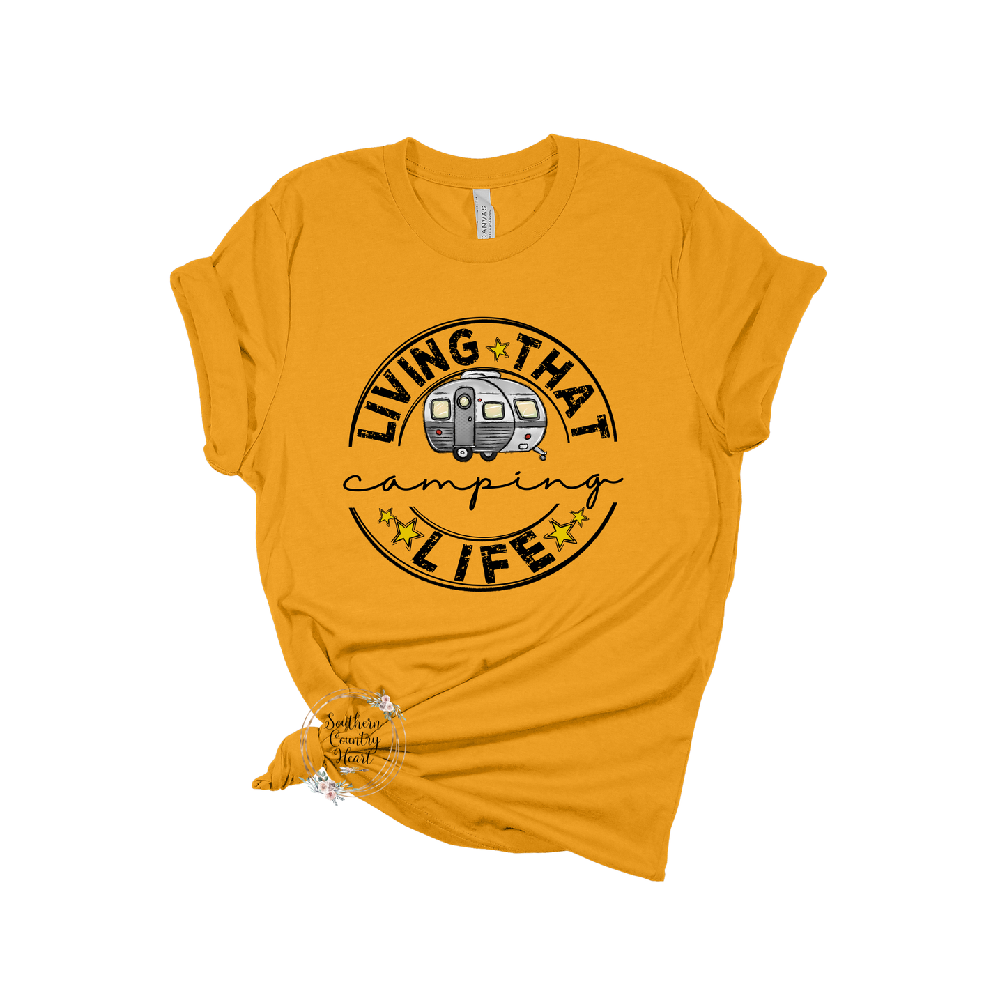 Living that Camping Life Tee-Shirt