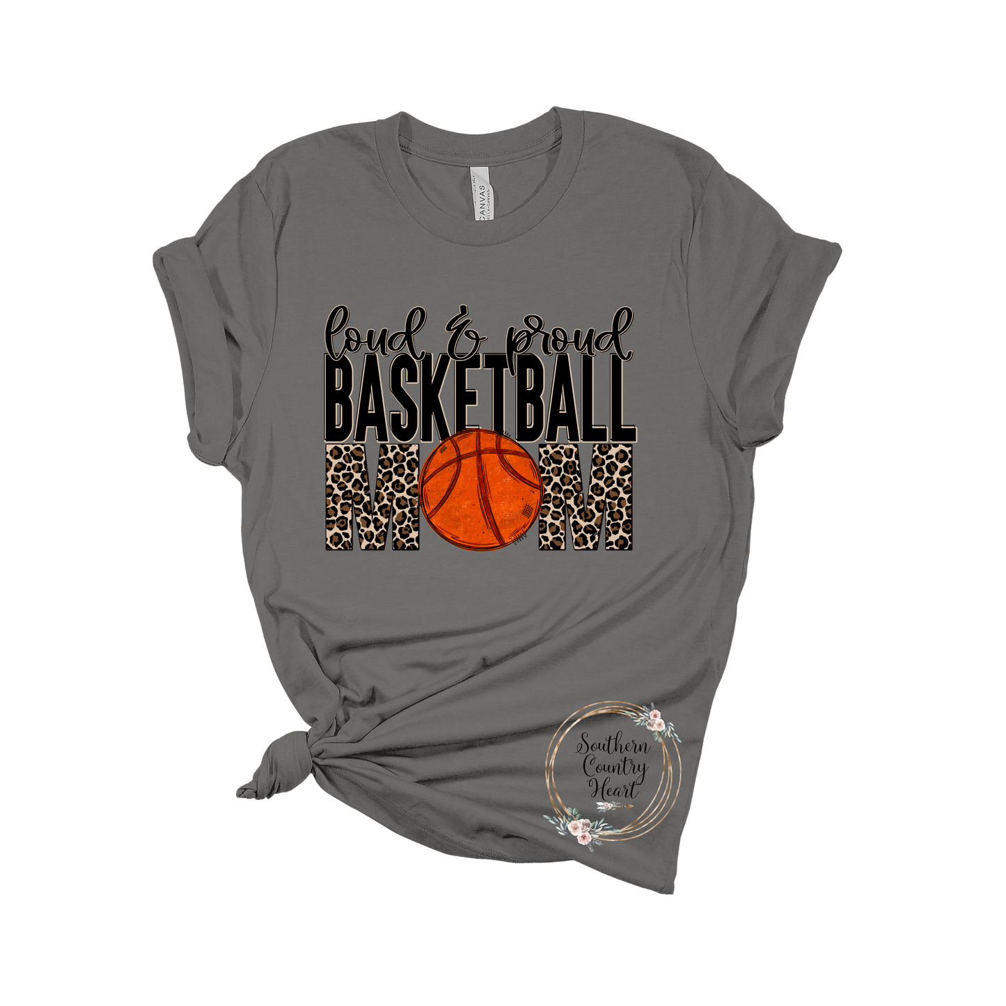 Loud & Proud Basketball Mom Tee-Shirt