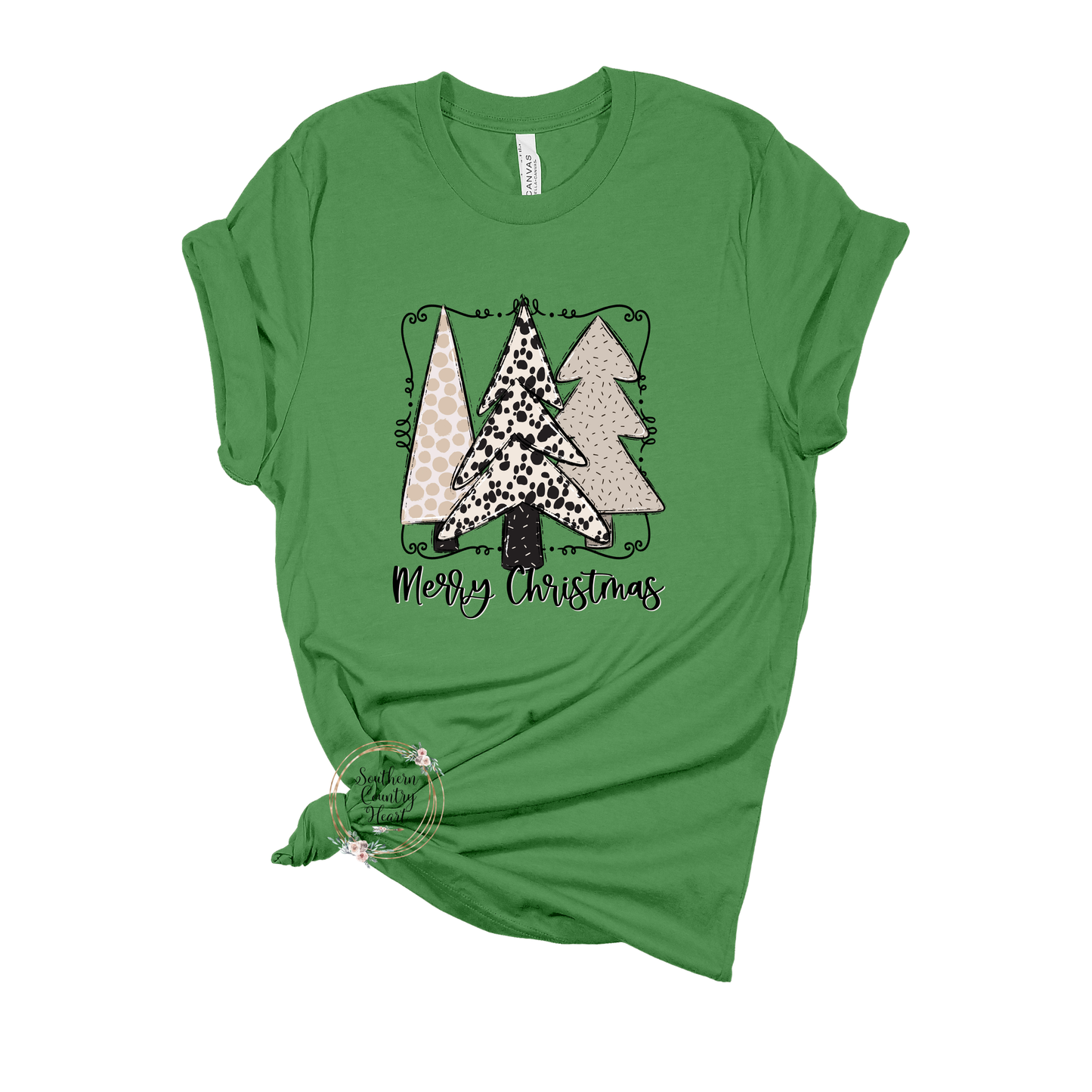 Boho Merry Christmas Tee-Shirt