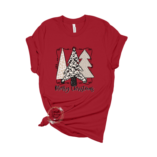 Boho Merry Christmas Tee-Shirt