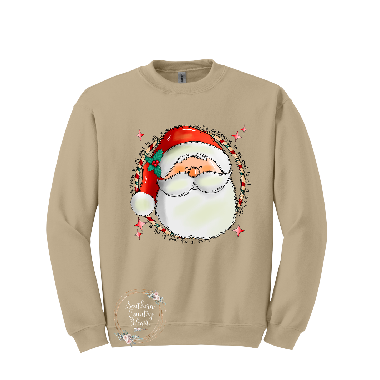 Merry Christmas Santa Sweatshirt