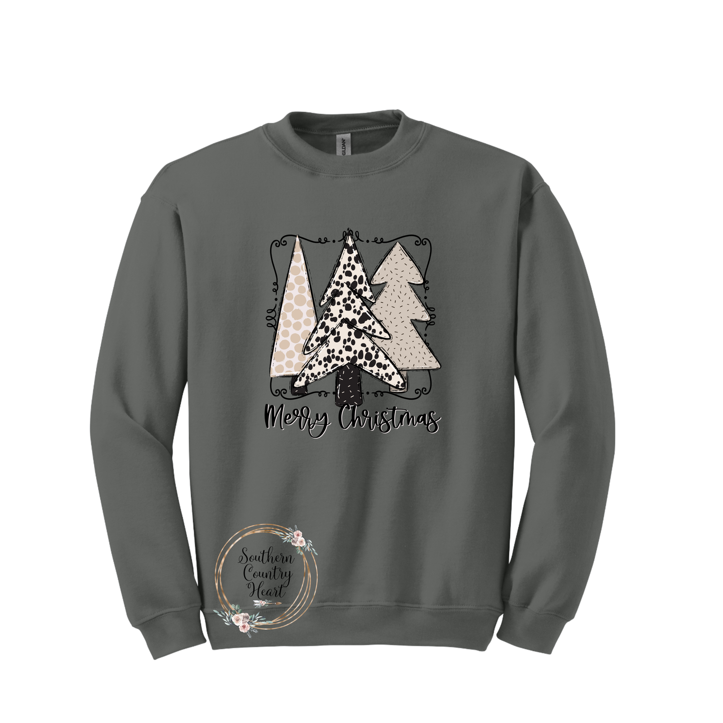 Boho Merry Christmas Hoodie