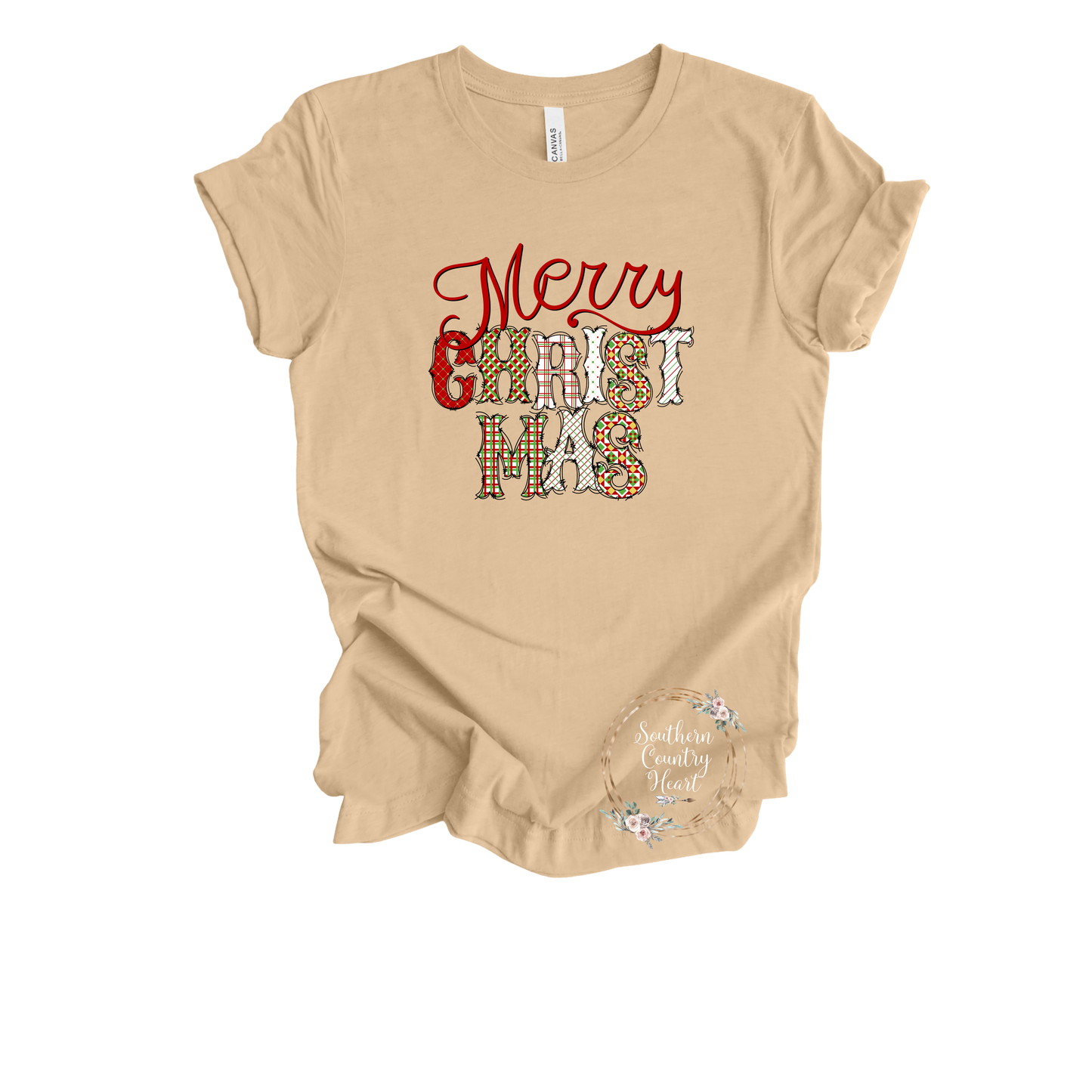 Merry Christmas Without Frame Tee-Shirt