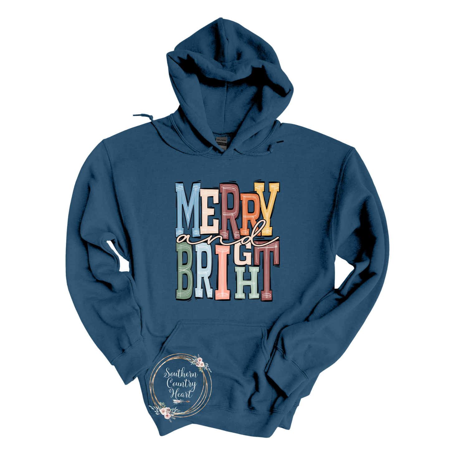 Boho Merry & Bright Hoodie