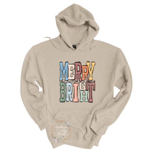 Boho Merry & Bright Hoodie