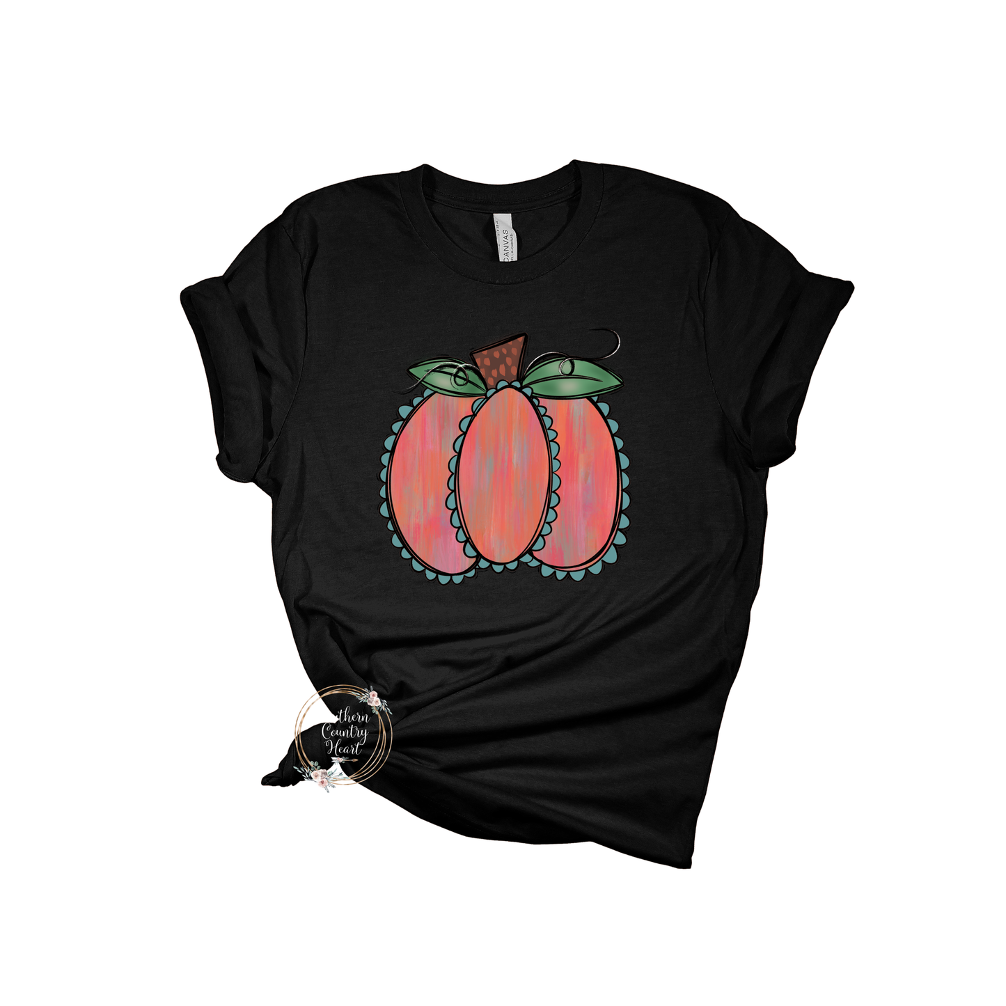 Painted Pumpkin Tee-Shirt