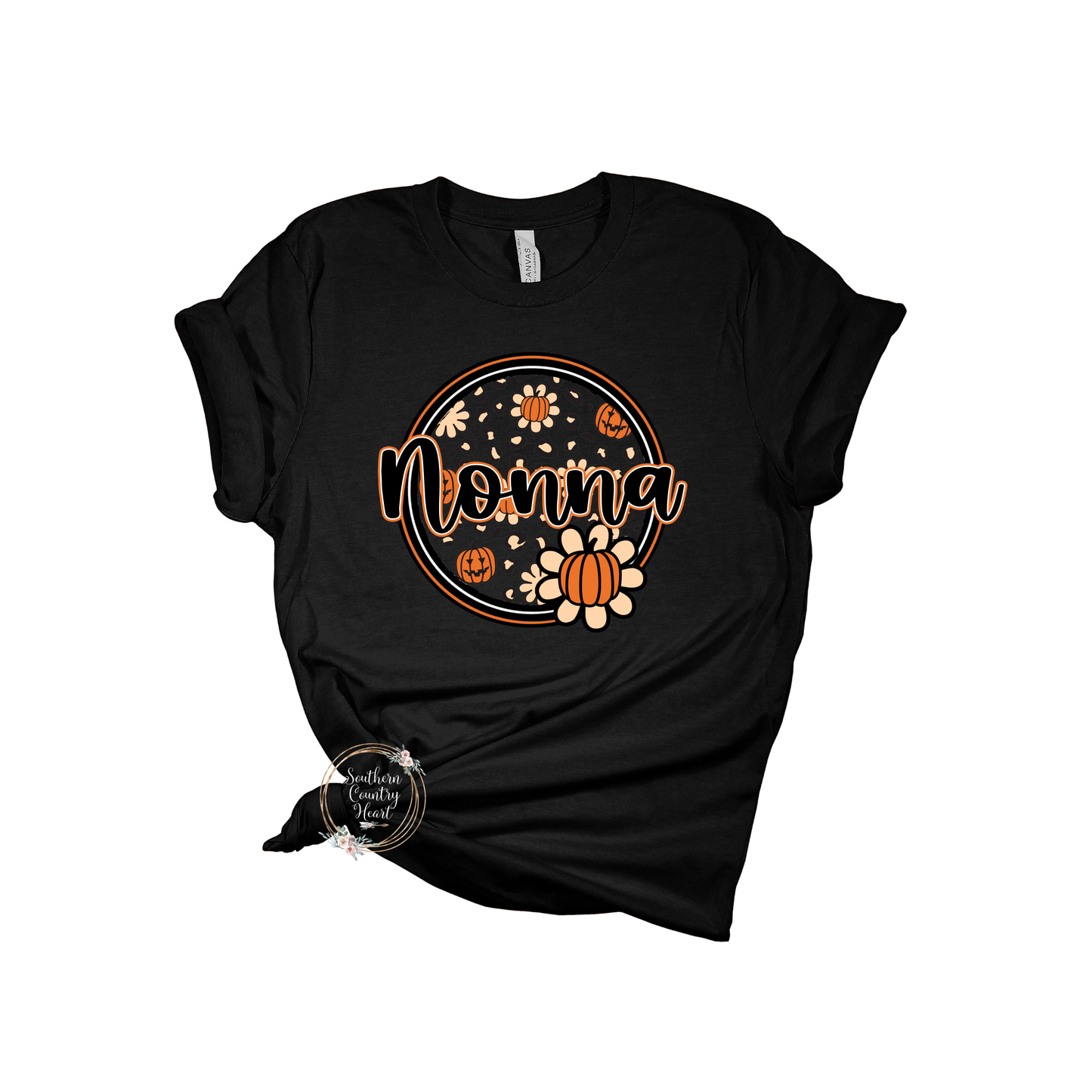 Pumpkin Circle Nonna Tee-Shirt