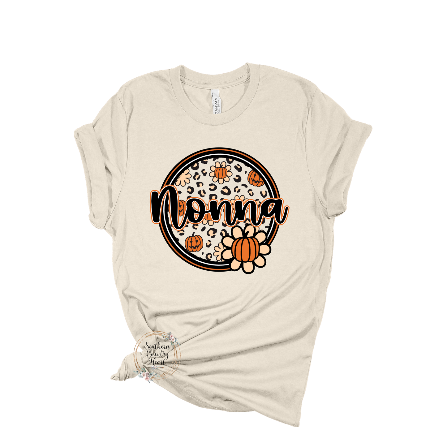 Pumpkin Circle Nonna Tee-Shirt