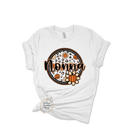 Pumpkin Circle Nonna Tee-Shirt