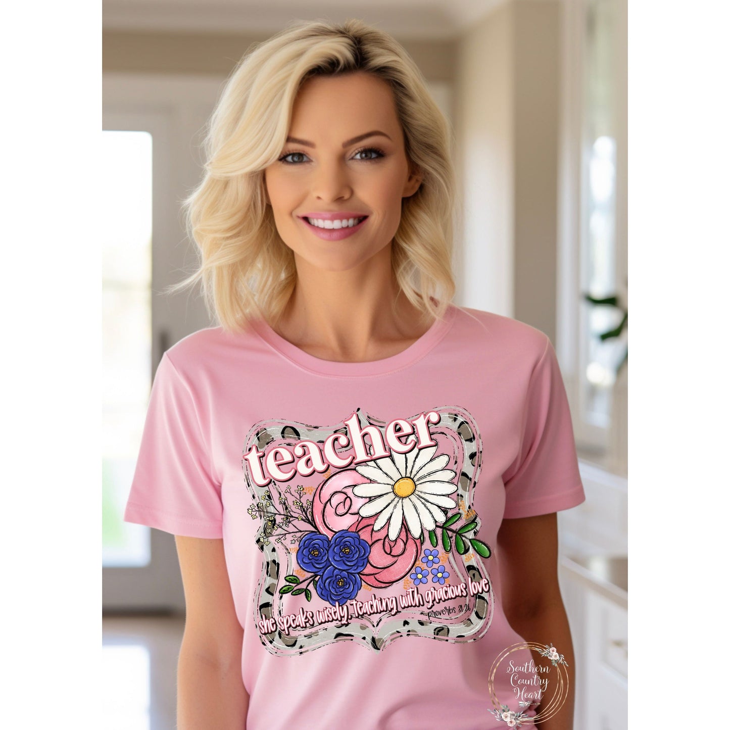 She Speaks Wisely Teacher Tee-Shirt