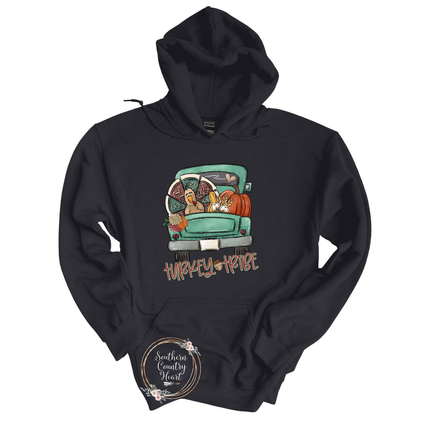 Turkey Tribe Hoodie