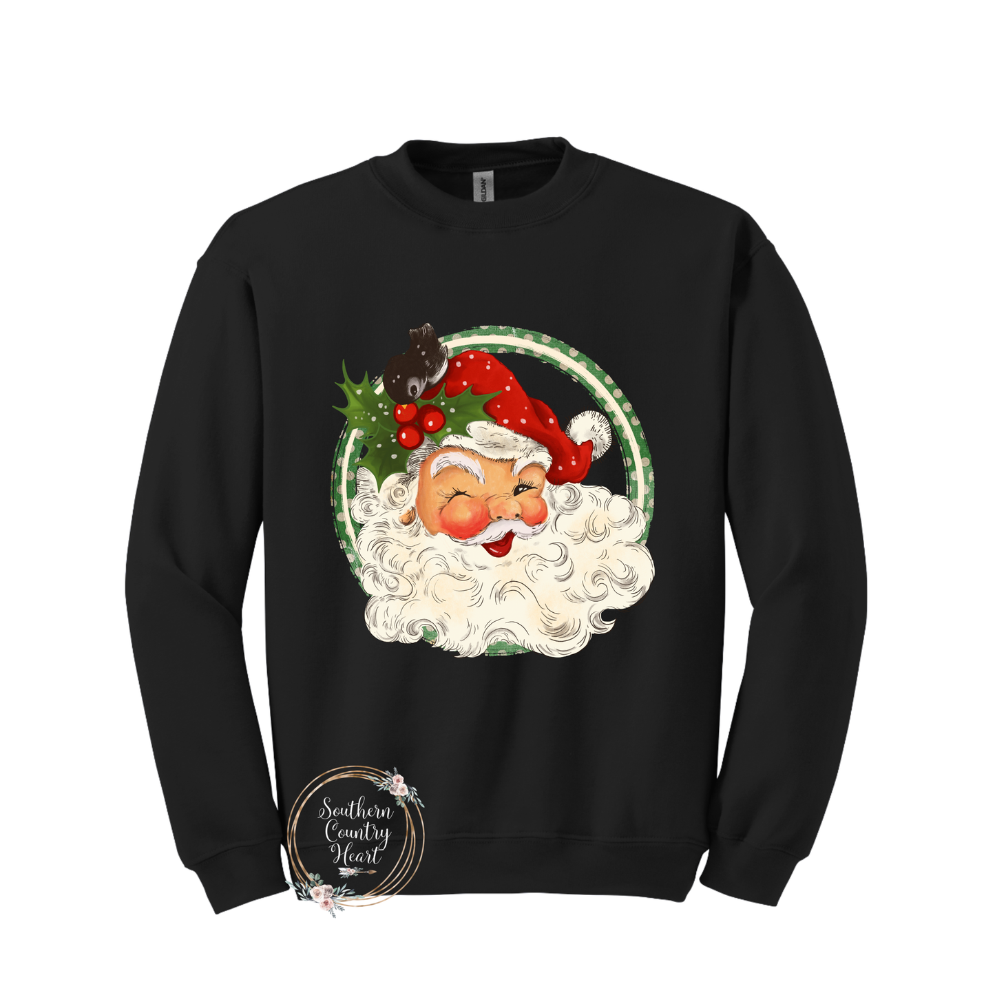 Vintage Santa Sweatshirt