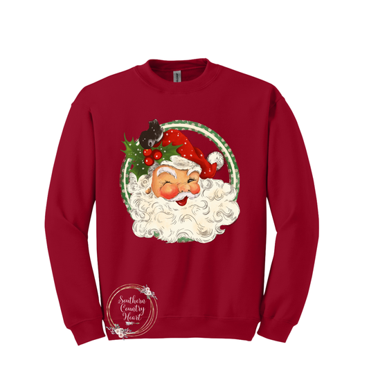 Vintage Santa Sweatshirt