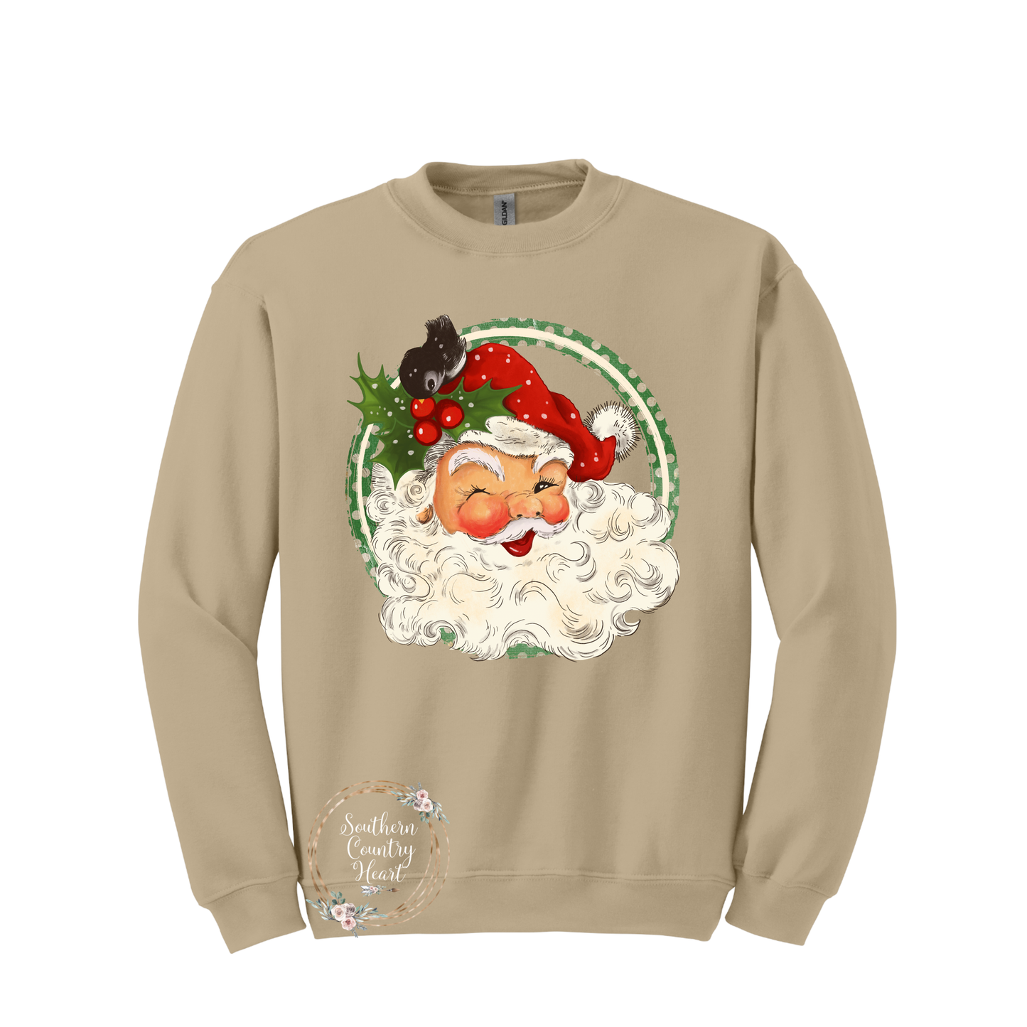 Vintage Santa Sweatshirt