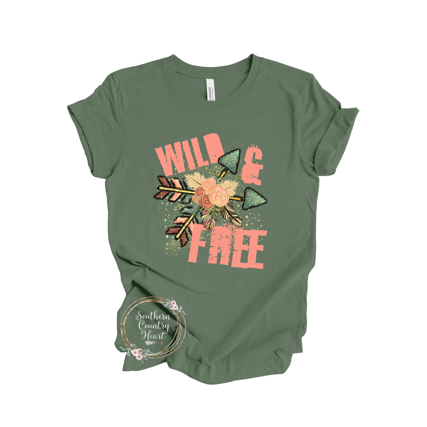 Wild and Free Tee-Shirt