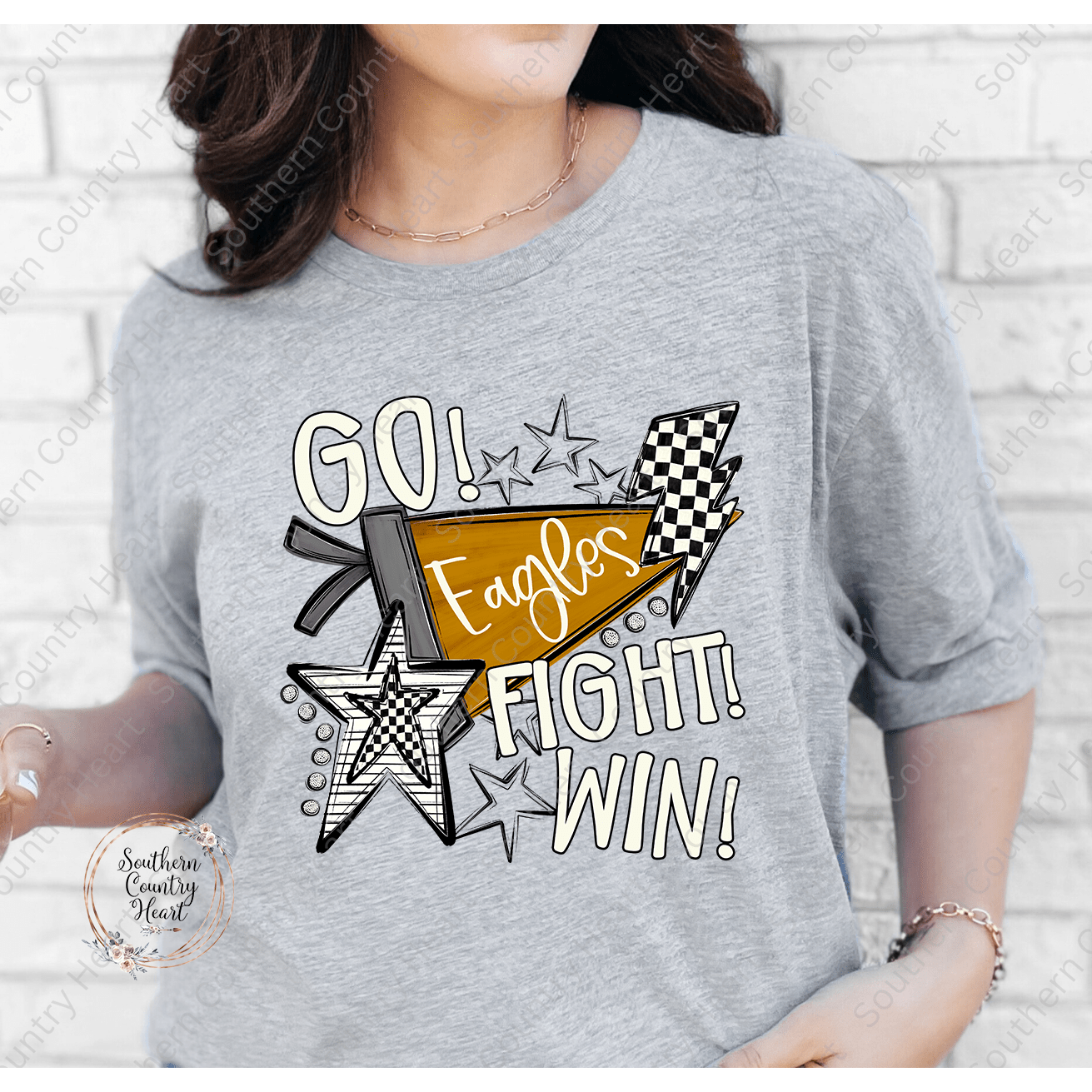 Go Fight Win Tee - Shirt - southerncountryheart.com