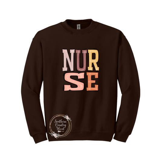 Boho Nurse Sweatshirt - southerncountryheart.com
