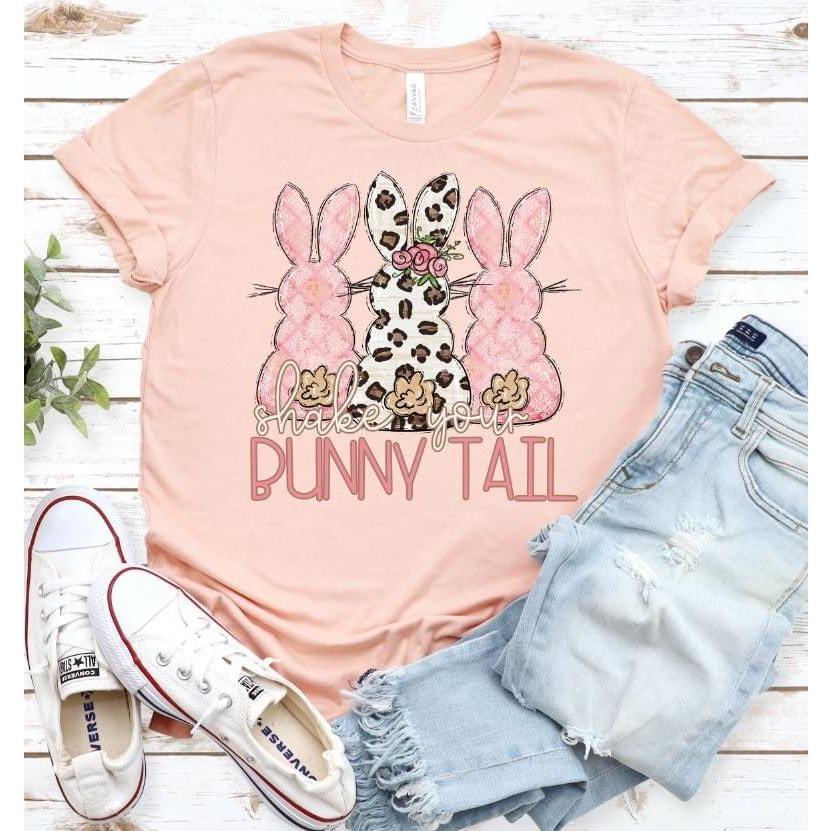 Shake Your Bunny Tail Tee - Shirt - southerncountryheart.com