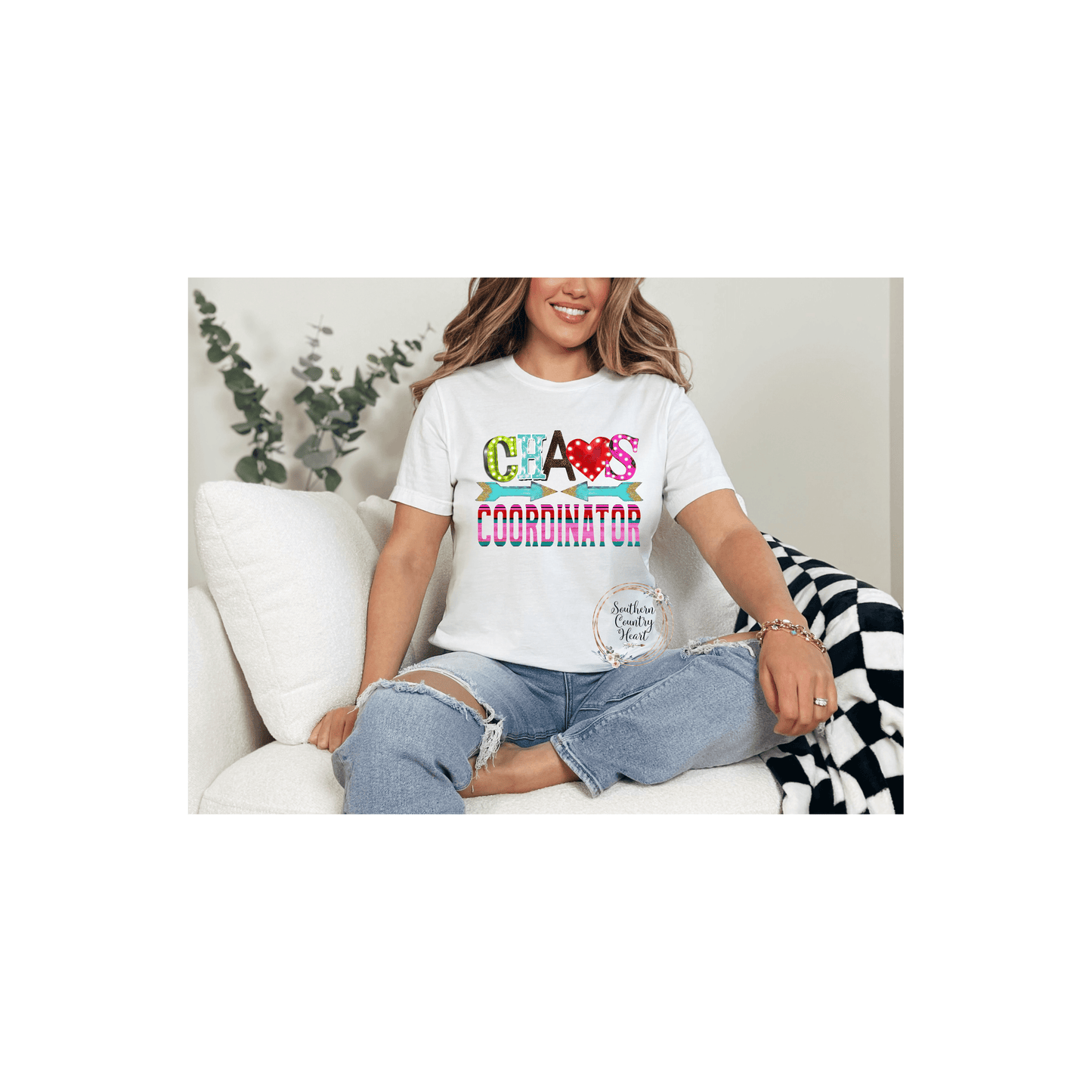 Chaos Coordinator Tee - Shirt - southerncountryheart.com