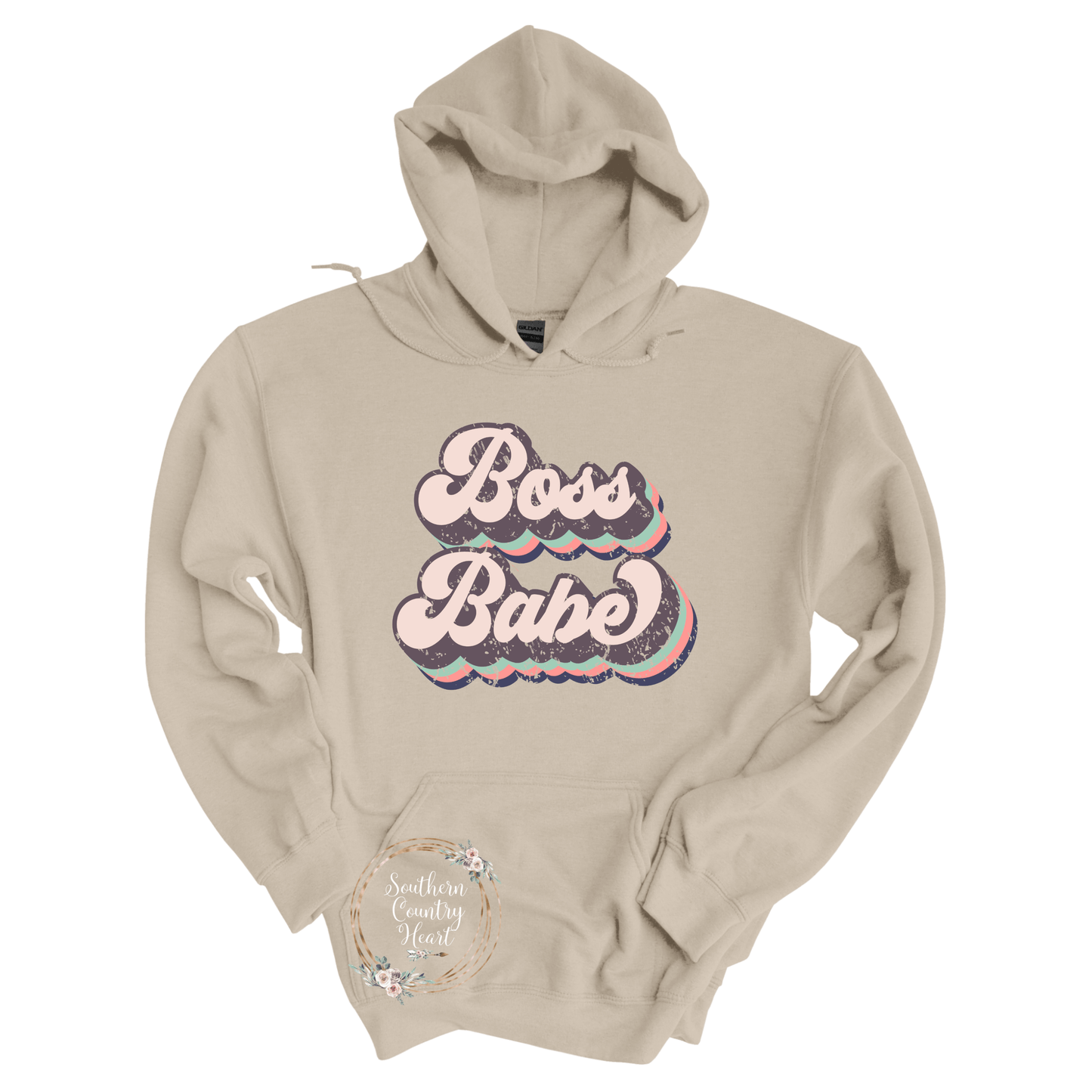 Boss Babe Hoodie - southerncountryheart.com