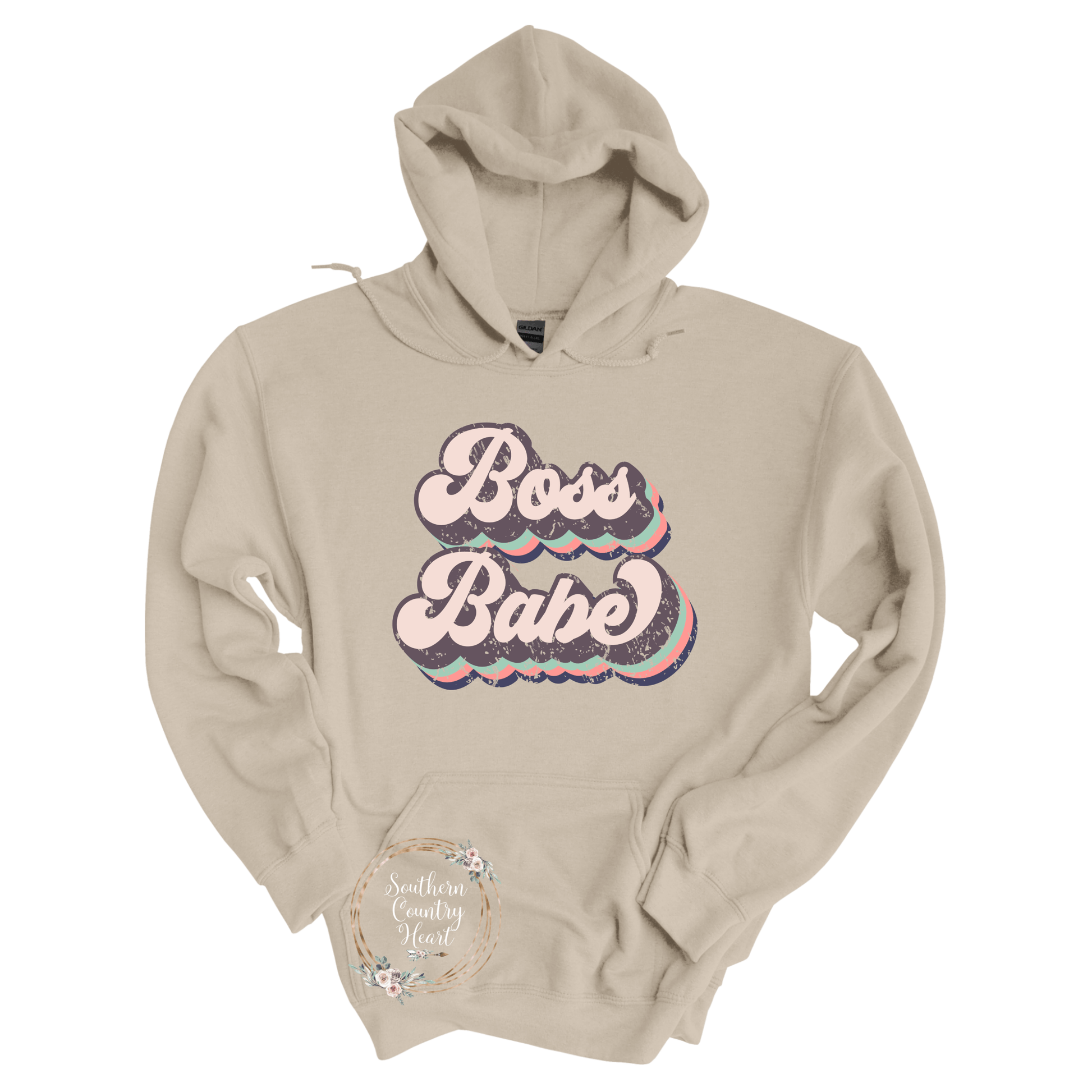 Boss Babe Hoodie - southerncountryheart.com
