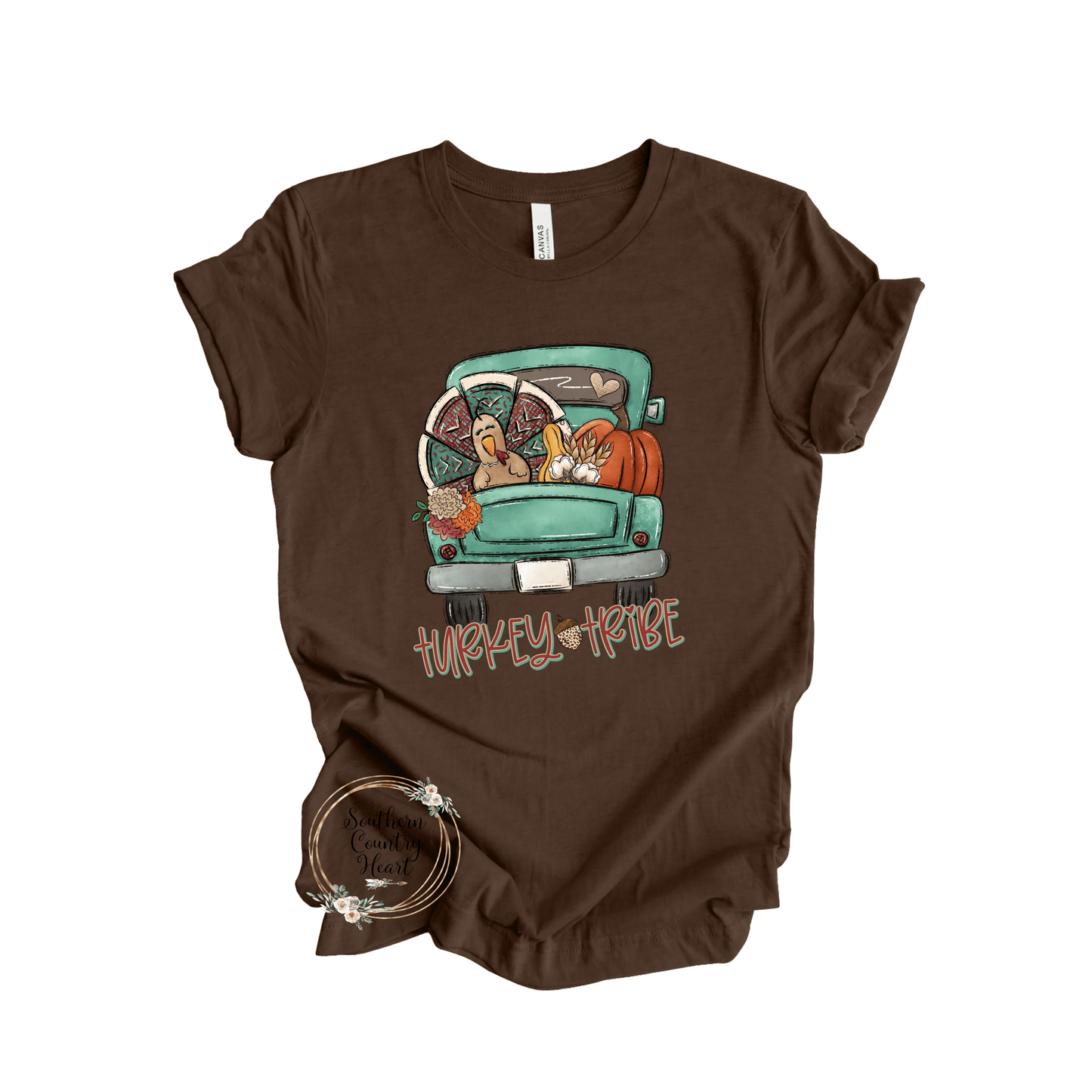 Turkey Tribe Tee - Shirt - southerncountryheart.com