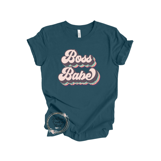 Boss Babe Tee - Shirt - southerncountryheart.com