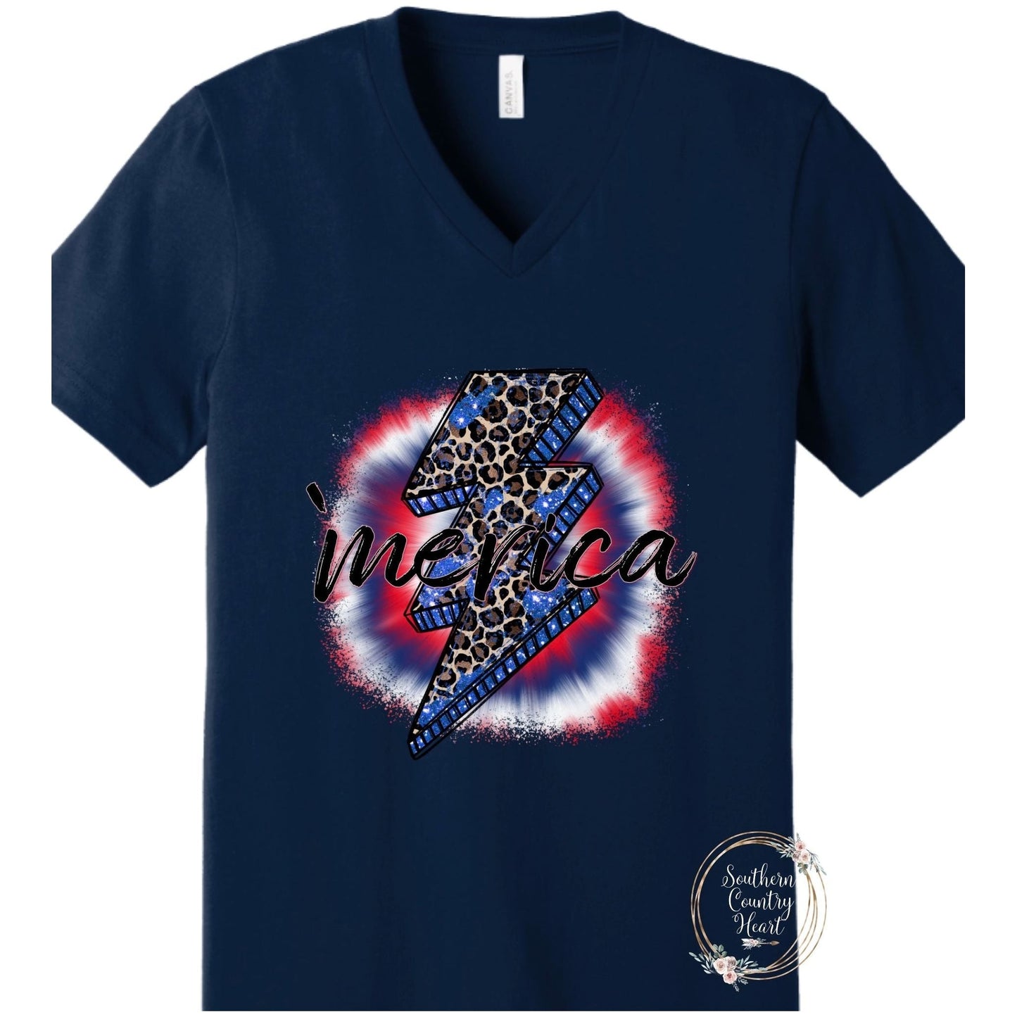 Merica Tee - Shirt - southerncountryheart.com