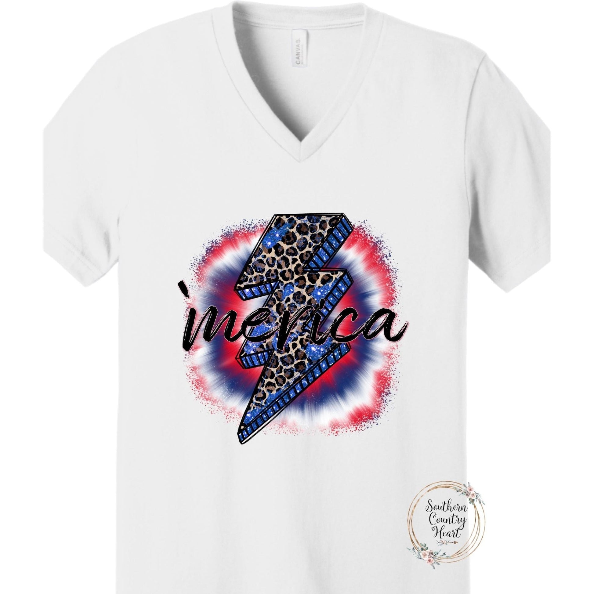 Merica Tee - Shirt - southerncountryheart.com