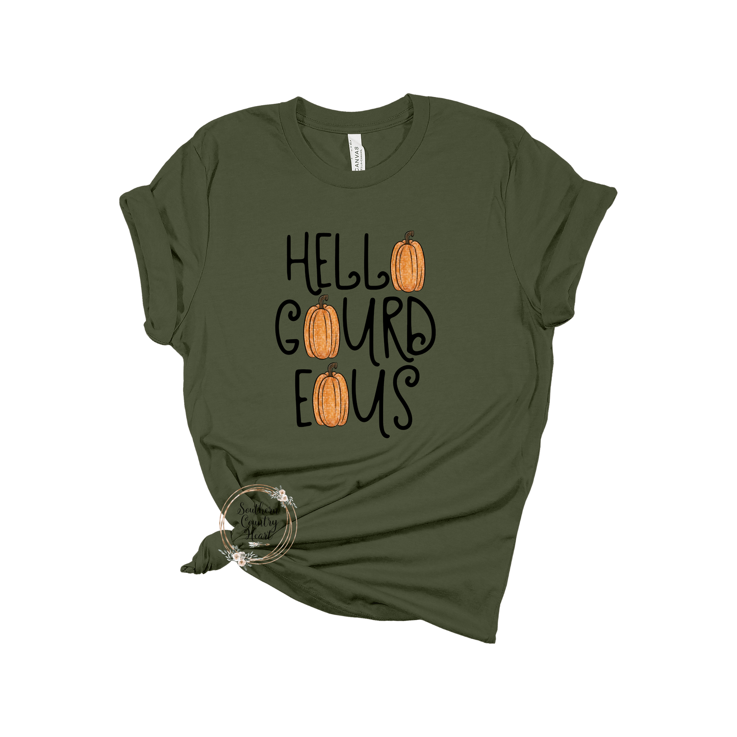 Hello Gourdeous Tee - Shirt - southerncountryheart.com