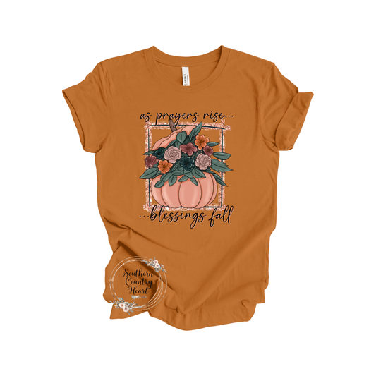 As Prayers Rise Tee - Shirt - southerncountryheart.com