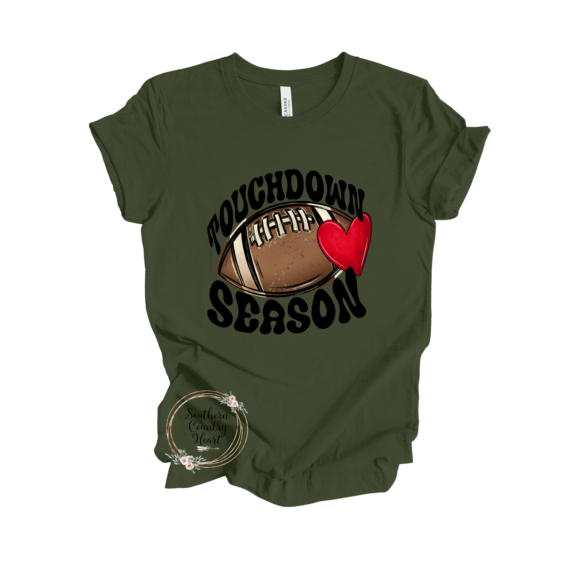 Touchdown Season Tee - Shirt - southerncountryheart.com