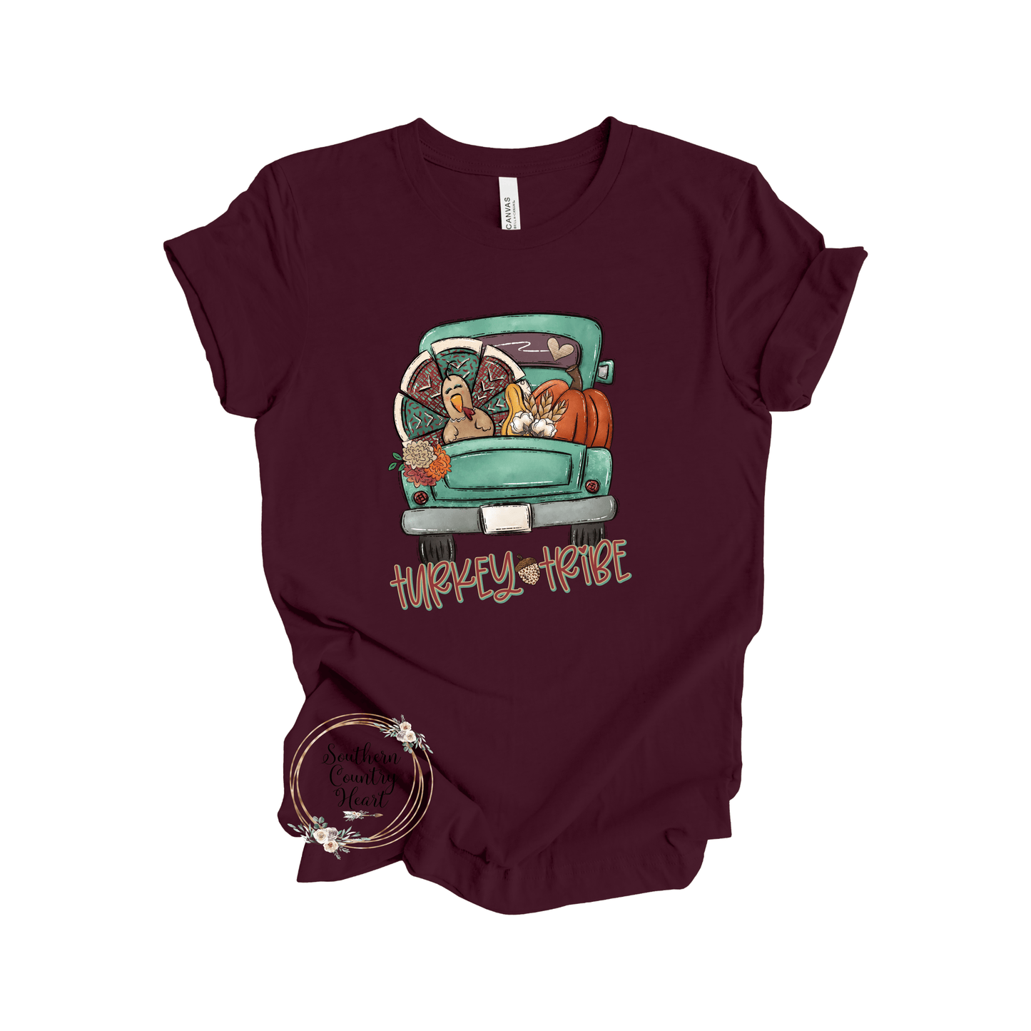 Turkey Tribe Tee - Shirt - southerncountryheart.com