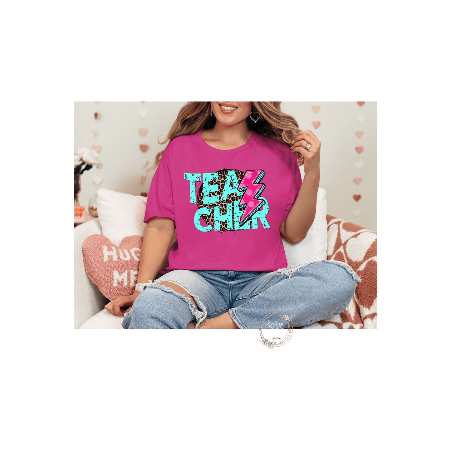 Lightning Bolt Teacher Tee - Shirt - southerncountryheart.com