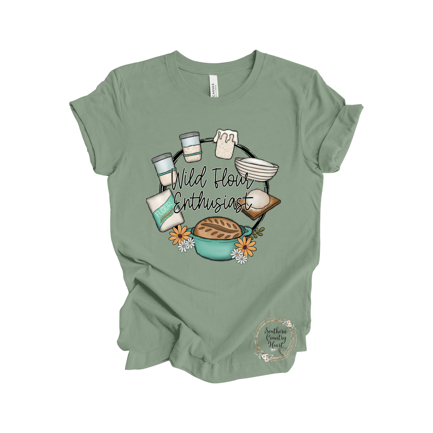 Wild Flower Enthusiast Tee - Shirt - southerncountryheart.com