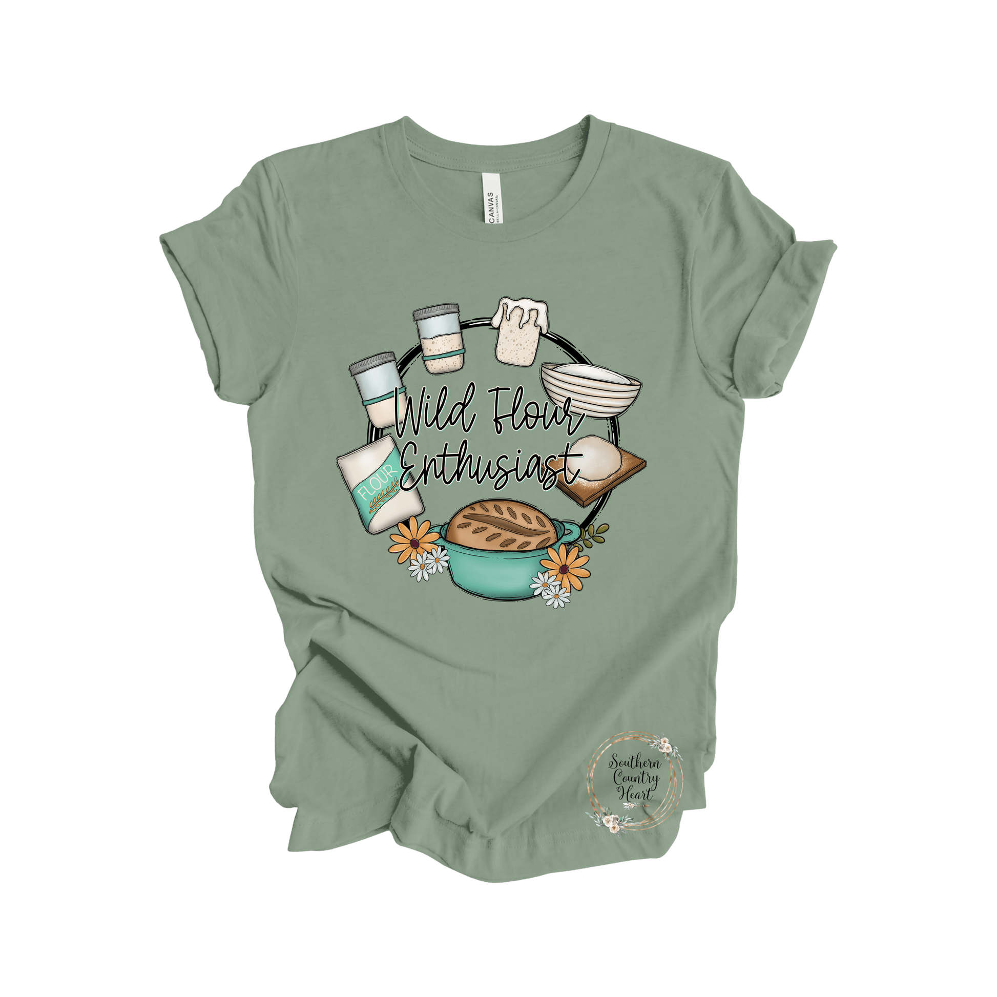 Wild Flower Enthusiast Tee - Shirt - southerncountryheart.com