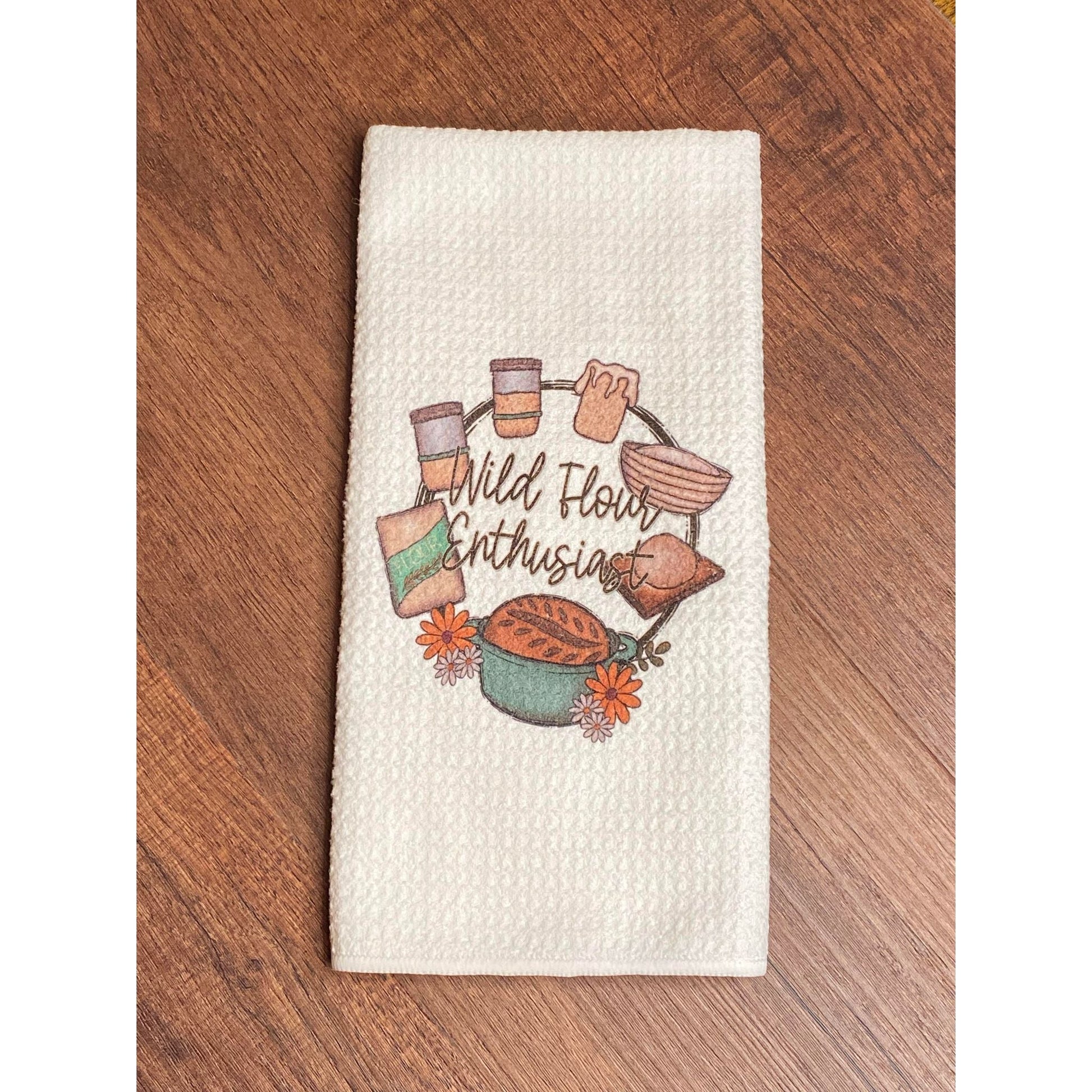 Wild Flour Enthusiast Tea Towels - southerncountryheart.com