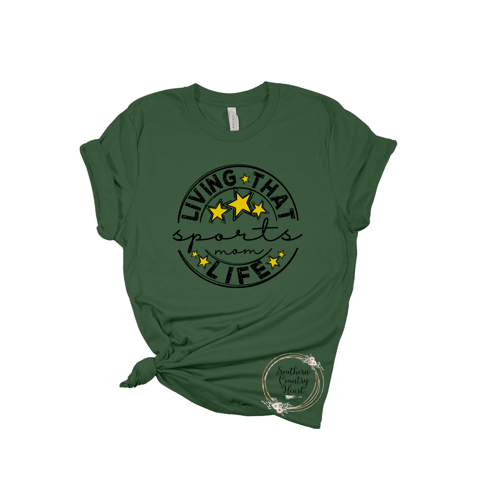 Living that Sports Mom Life Tee - Shirt - southerncountryheart.com