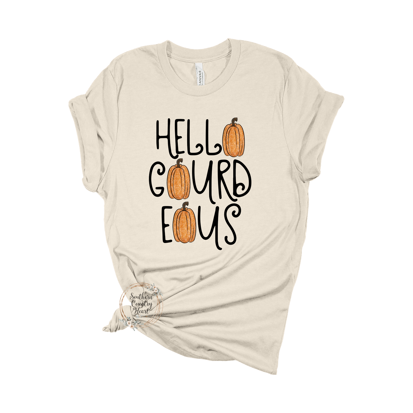 Hello Gourdeous Tee - Shirt - southerncountryheart.com