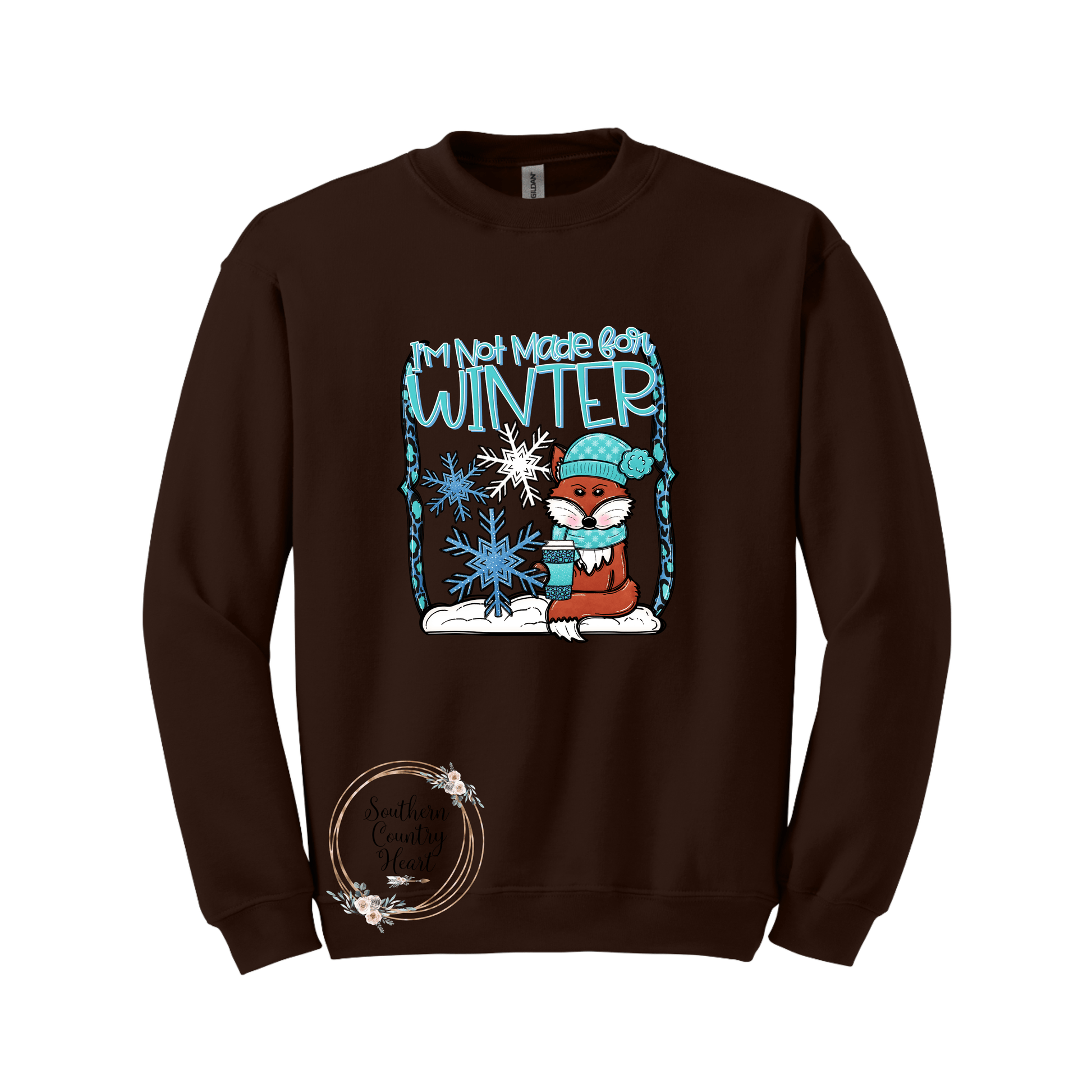 I'm Not Made For Winter Sweatshirt - southerncountryheart.com