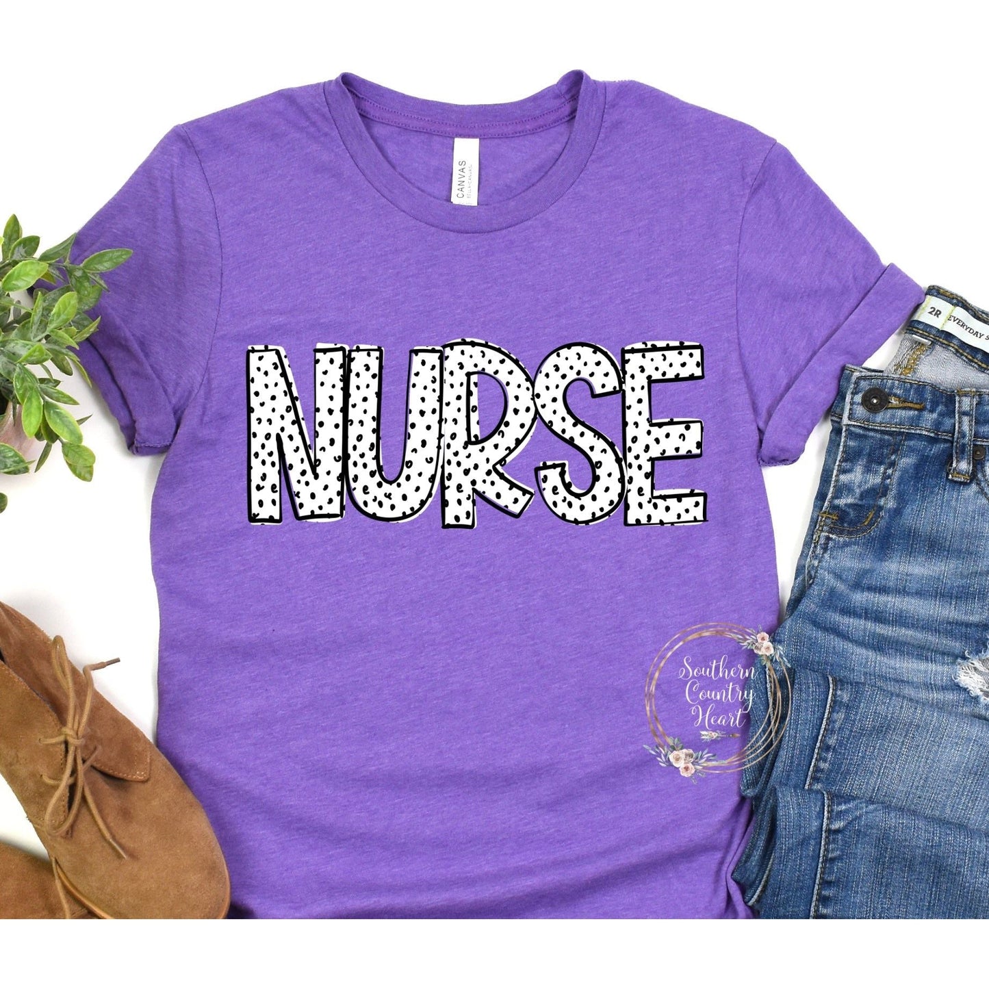 Dottie Loo Nurse Tee - Shirt - southerncountryheart.com