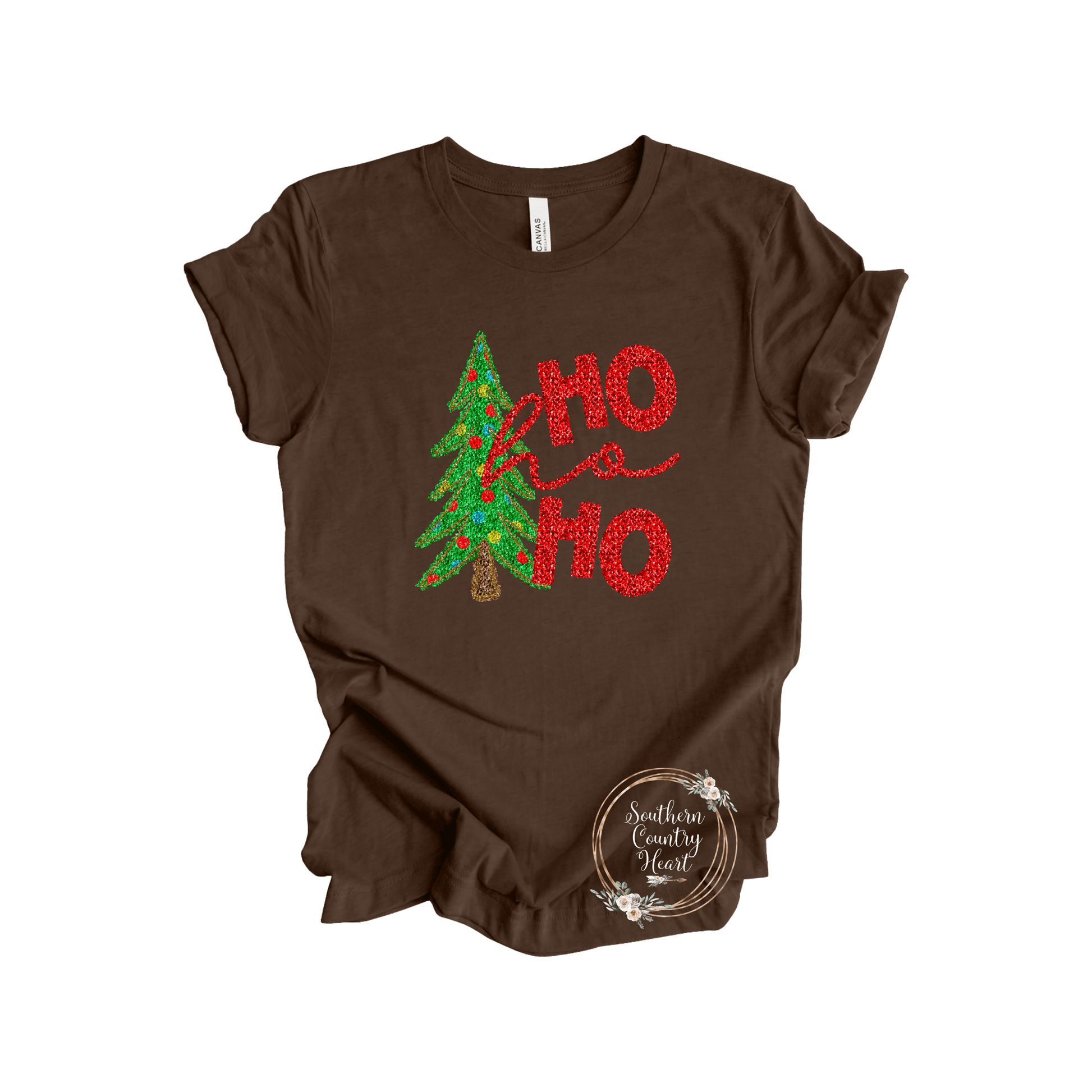 Ho Ho Ho Tee - Shirt - southerncountryheart.com