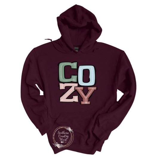 Boho Cozy Hoodie - southerncountryheart.com