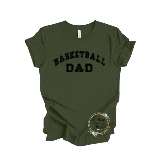 Basketball Dad Tee - Shirt - southerncountryheart.com
