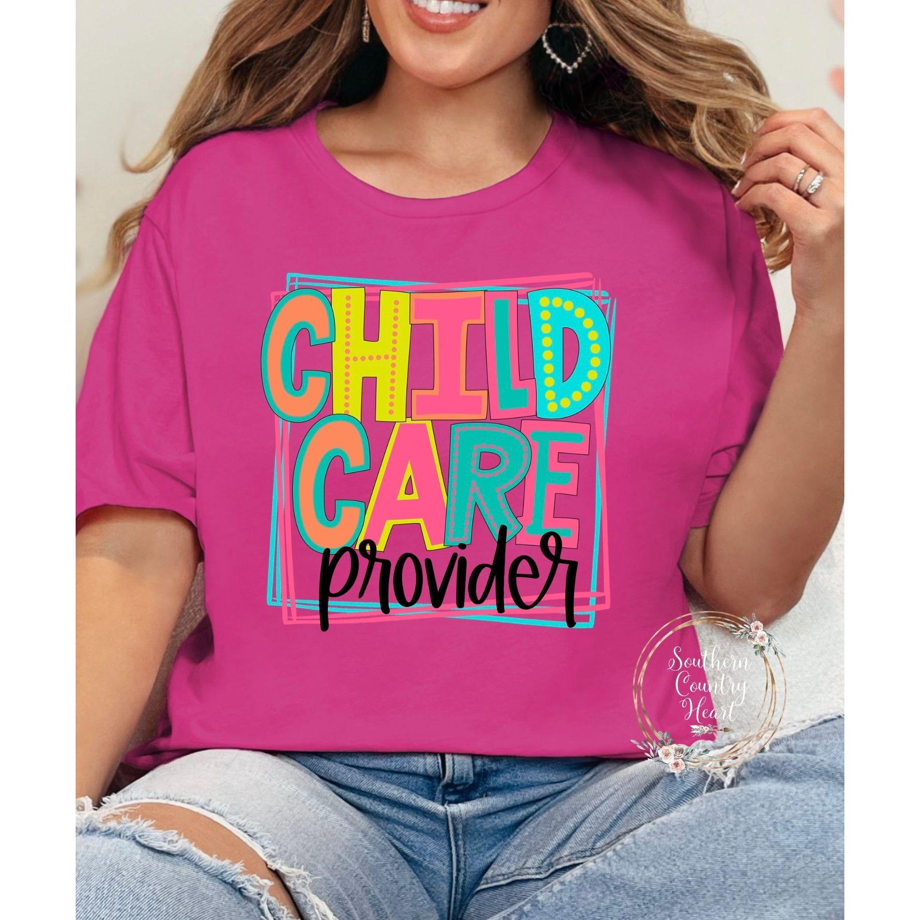 Moodles Childcare Provider Tee - Shirt - southerncountryheart.com