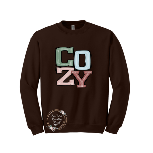 Boho Cozy Sweatshirt - southerncountryheart.com