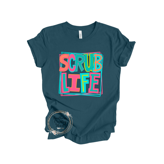 Moodles Scrub Life Tee - Shirt - southerncountryheart.com