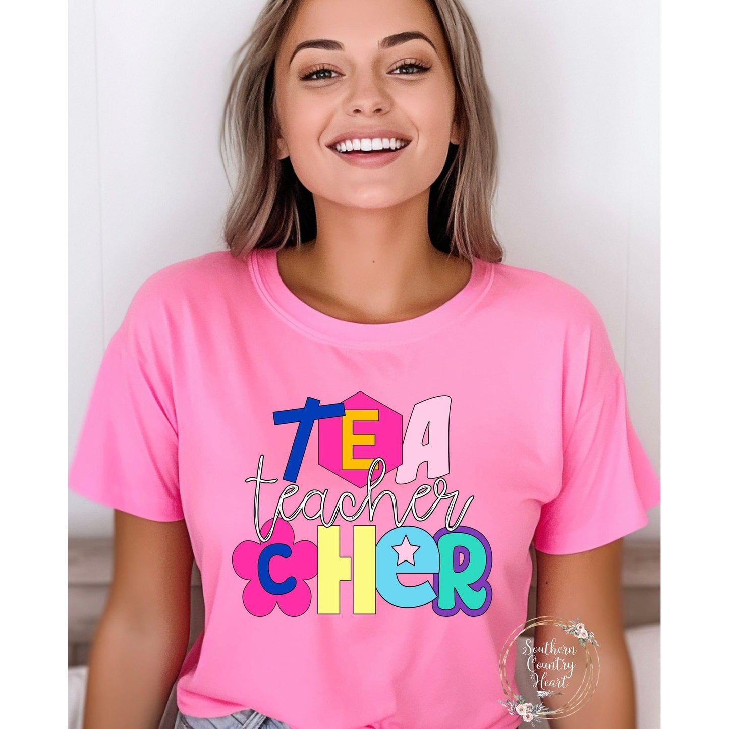 Funky and Fun Teacher Tee - Shirt - southerncountryheart.com