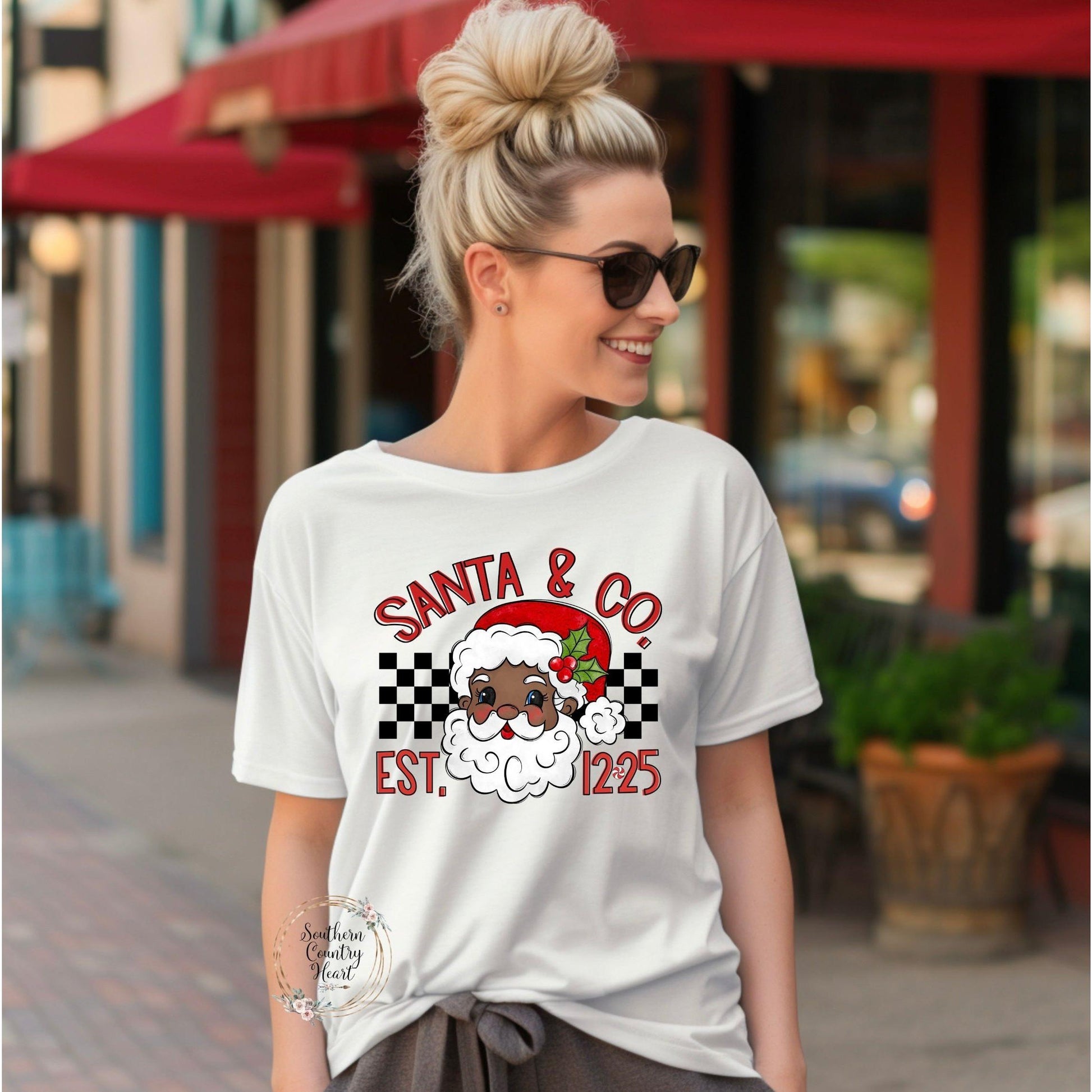 Santa & Co Christmas Tee - Shirt - southerncountryheart.com
