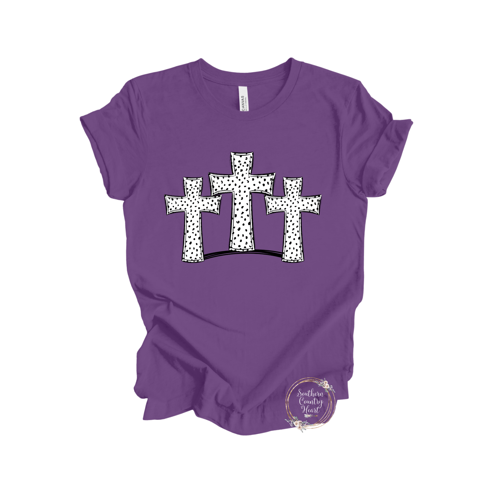 Dottie Cross Trio Tee - Shirt - southerncountryheart.com